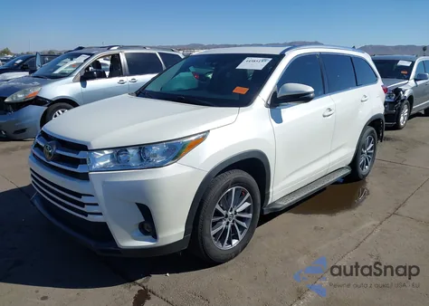 2017 Toyota Highlander Xle from USA, damaged, VIN 5TDKZRFH9HS522084